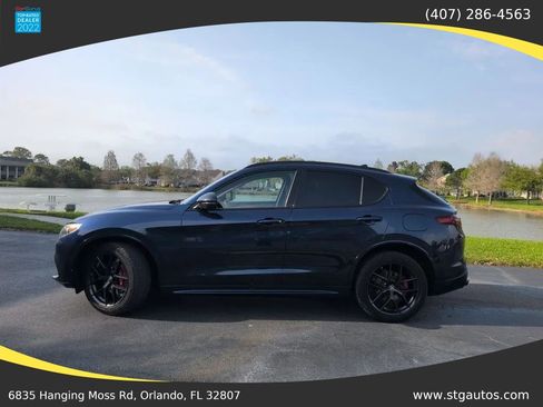 Used 2021 Alfa Romeo Stelvio Ti w/ Nero Edizione AWD/4WD image 2