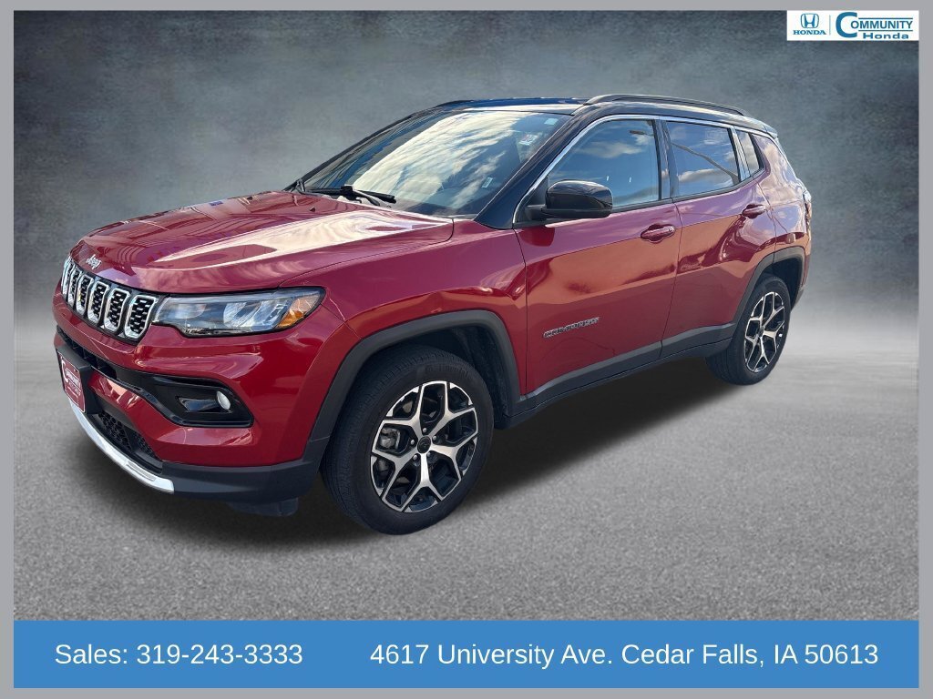 Used 2025 Jeep Compass Limited AWD/4WD 360° Tour