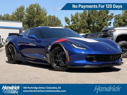 Used 2018 Chevrolet Corvette Grand Sport w/ Battery Protection Package RWD image 1