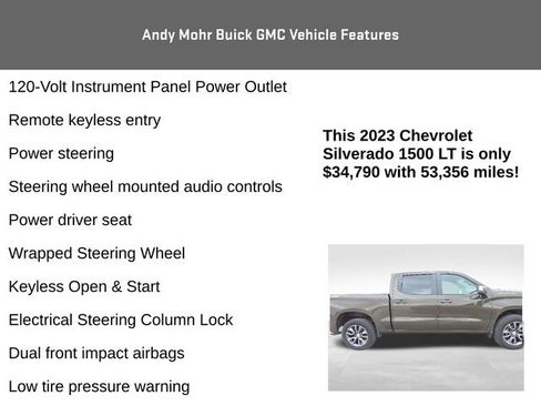 Used 2023 Chevrolet Silverado 1500 LT AWD/4WD image 12