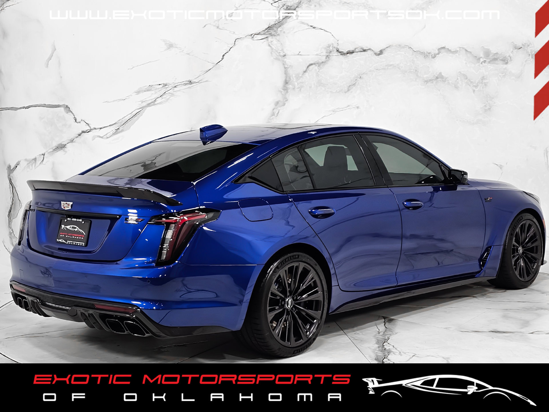 Used 2026 Cadillac CT5 V Blackwing w/ Deep Ocean Appearance Package RWD image 9