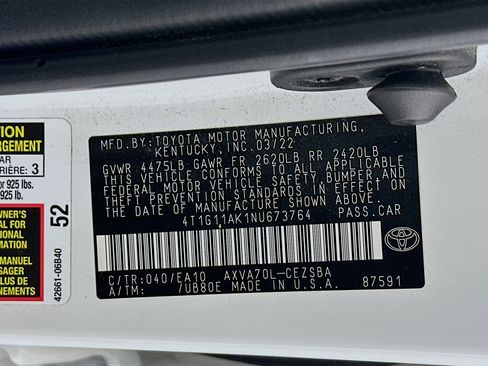 Used 2022 Toyota Camry SE image 12