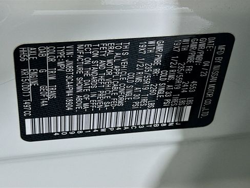 Used 2023 Nissan Rogue SL w/ SL Premium Package FWD image 12
