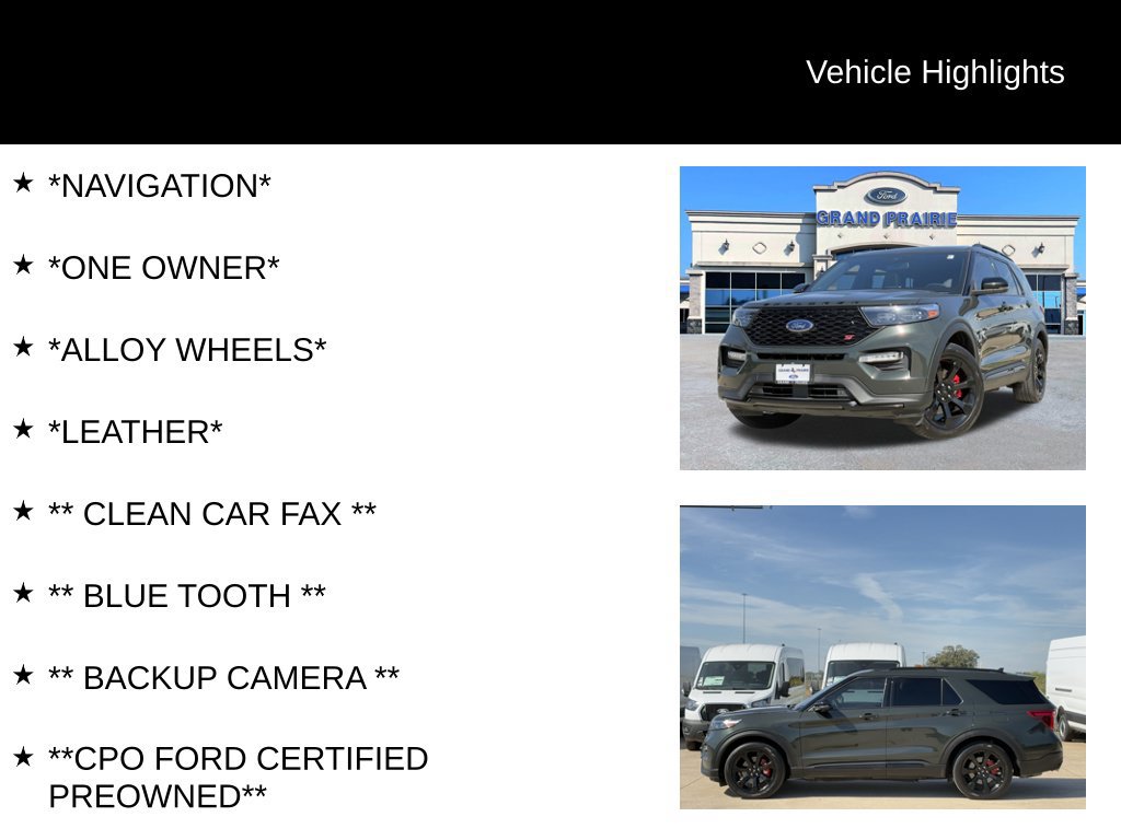 Used 2023 Ford Explorer ST w/ Equipment Group 401A RWD image 4