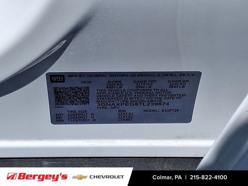 Certified 2026 Chevrolet Equinox LT AWD/4WD image 29