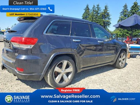 Used 2014 Jeep Grand Cherokee Overland w/ Advanced Technology Group AWD/4WD image 4