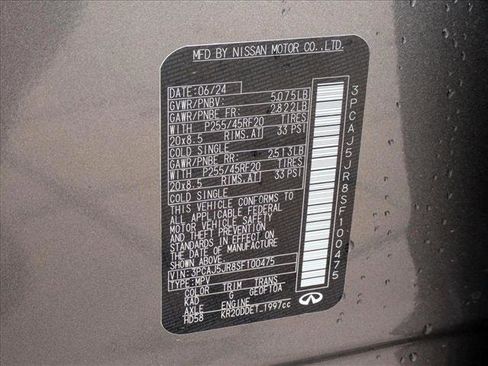 New 2025 INFINITI QX55 Luxe w/ Cargo Package image 17