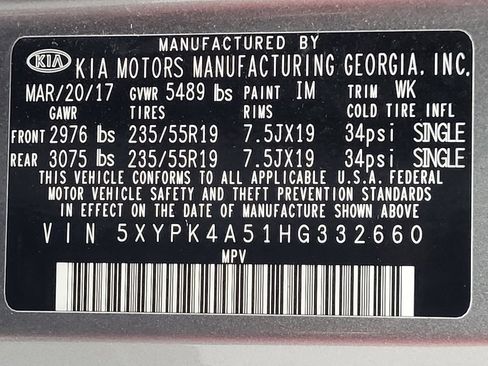 Used 2017 Kia Sorento SX FWD image 33