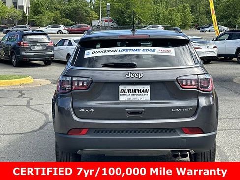 Certified 2022 Jeep Compass Limited w/ Sun and Sound Group AWD/4WD image 4
