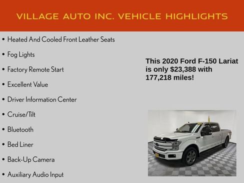 Used 2020 Ford F150 Lariat w/ Equipment Group 502A Luxury image 21