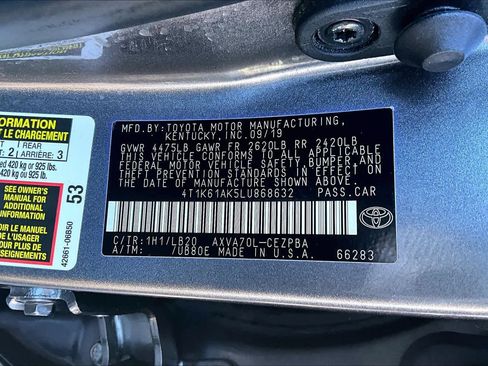 Certified 2020 Toyota Camry XSE image 34