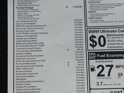 Used 2026 BMW X3 M50 w/ Premium Package AWD/4WD image 51