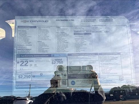 New 2026 Chevrolet Traverse LT w/ Sun and Wheel Package image 12