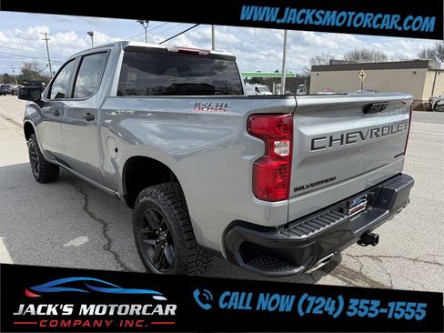 Used 2024 Chevrolet Silverado 1500 Custom Trail Boss w/ LPO, Dark Essentials Package AWD/4WD image 8
