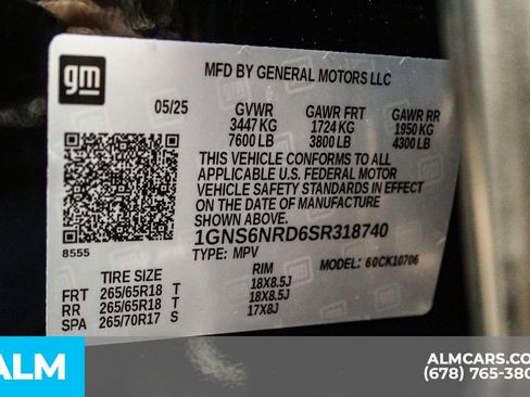 Used 2025 Chevrolet Tahoe LT AWD/4WD image 44