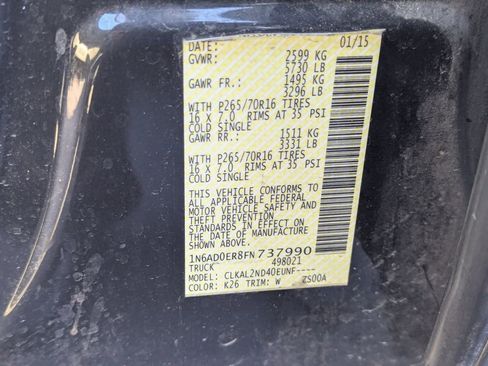 Used 2015 Nissan Frontier SV w/ SV Value Truck Package image 31