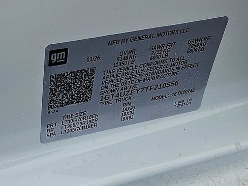 New 2026 GMC Sierra 2500 AT4X w/ Snow Plow Prep/Camper Package AWD/4WD image 21