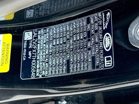 New 2026 Land Rover Range Rover Evoque Hoxton AWD/4WD image 42