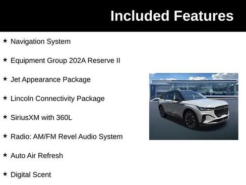 New 2026 Lincoln Nautilus Reserve w/ Jet Appearance Package AWD/4WD image 6