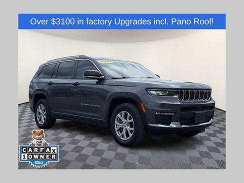 Used 2021 Jeep Grand Cherokee L Limited AWD/4WD image 1