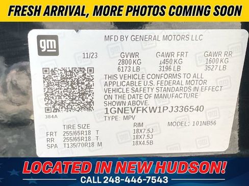 Used 2023 Chevrolet Traverse LS w/ Safety Package AWD/4WD image 14