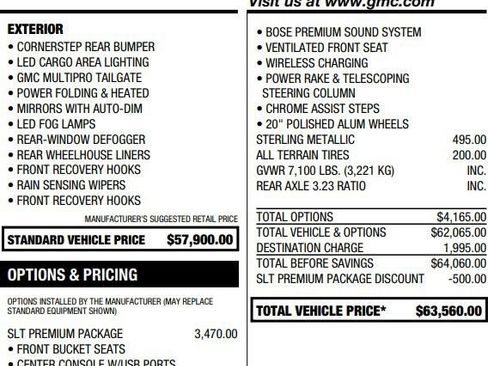 Used 2024 GMC Sierra 1500 SLT w/ SLT Premium Package image 2