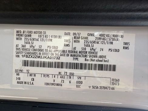 Used 2018 Ford Transit 350 XLT RWD image 28