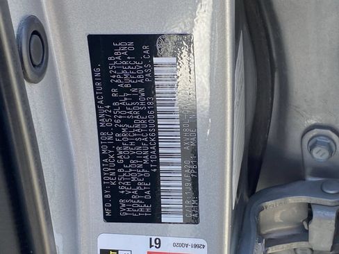 Certified 2025 Toyota Camry LE FWD image 36