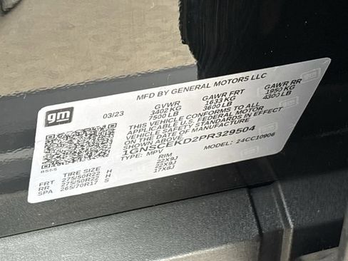 Certified 2023 Chevrolet Suburban RST w/ Luxury Package image 33