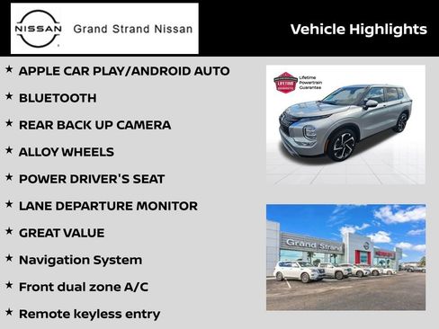 Used 2023 Mitsubishi Outlander SE image 3