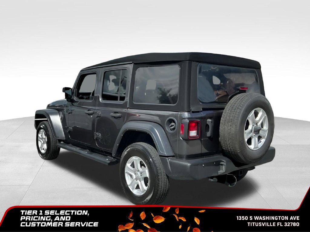 Used 2021 Jeep Wrangler Unlimited Sport AWD/4WD image 4