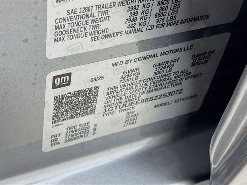 Used 2025 GMC Sierra 1500 AT4 w/ Technology Package image 22