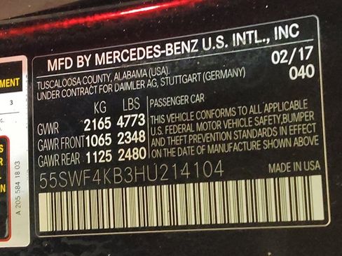 Used 2017 Mercedes-Benz C 300 4MATIC Sedan image 33