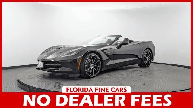 Used 2015 Chevrolet Corvette Stingray Convertible w/ 3LT Preferred Equipment Group RWD image 1