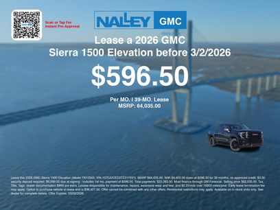 New 2026 GMC Sierra 1500 Elevation w/ X31 Off-Road Package