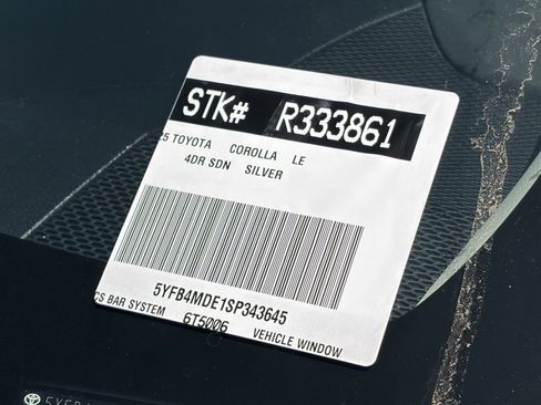 Certified 2025 Toyota Corolla LE FWD image 15