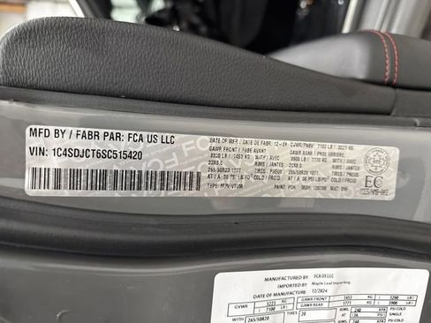 Certified 2025 Dodge Durango R/T image 43