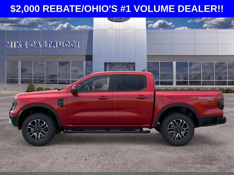 New 2026 Ford Ranger Lariat w/ Trailer Tow Package AWD/4WD image 3