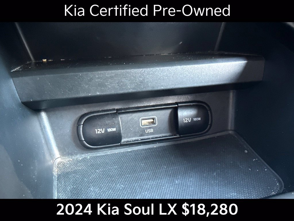 Certified 2024 Kia Soul LX FWD image 29