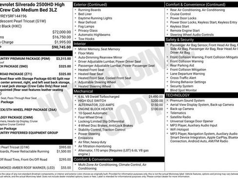 Used 2024 Chevrolet Silverado 2500 High Country w/ High Country Premium Package AWD/4WD image 4