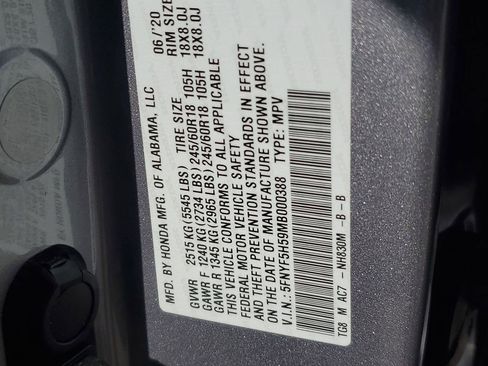 Used 2021 Honda Pilot EX-L image 31