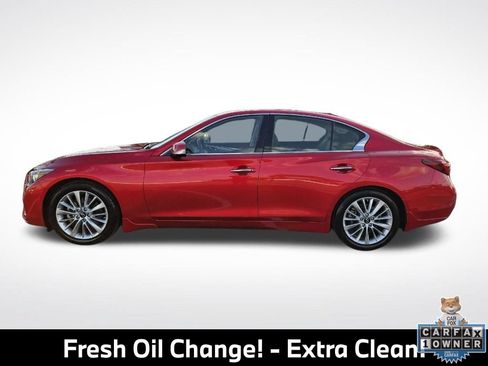 Used 2023 INFINITI Q50 Luxe w/ Cargo Package RWD image 4