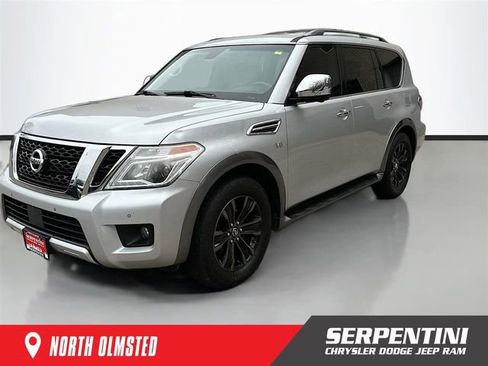 Used 2017 Nissan Armada Platinum w/ Interior Lighting Package image 1