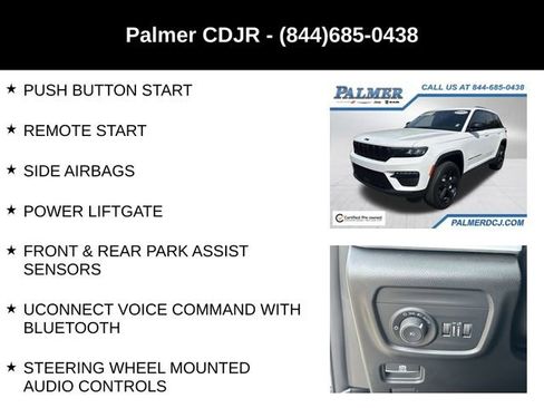 Certified 2025 Jeep Grand Cherokee Limited w/ Luxury Tech Group II image 18