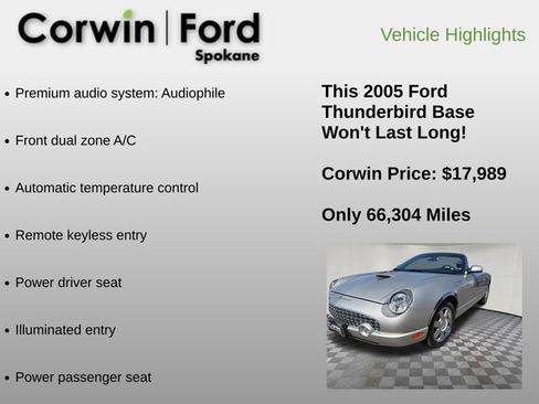 Used 2005 Ford Thunderbird image 6