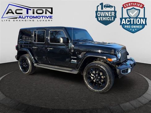 Used 2023 Jeep Wrangler Sahara w/ Cold Weather Group image 1