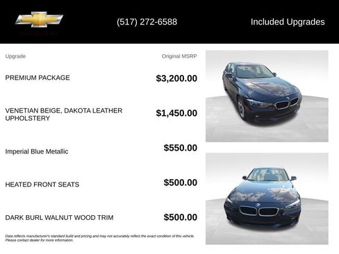 Used 2015 BMW 320i xDrive Sedan AWD/4WD image 5