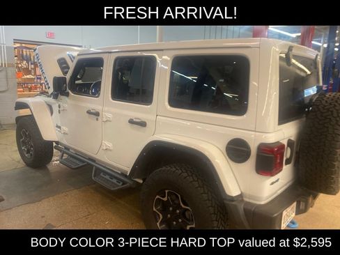 Used 2021 Jeep Wrangler Unlimited Rubicon 4xe AWD/4WD image 1