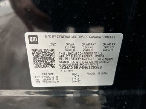 Used 2022 Chevrolet Equinox LS AWD/4WD image 27