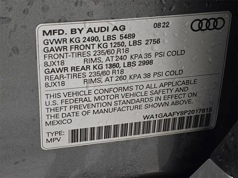 Certified 2023 Audi Q5 2.0T Premium image 38